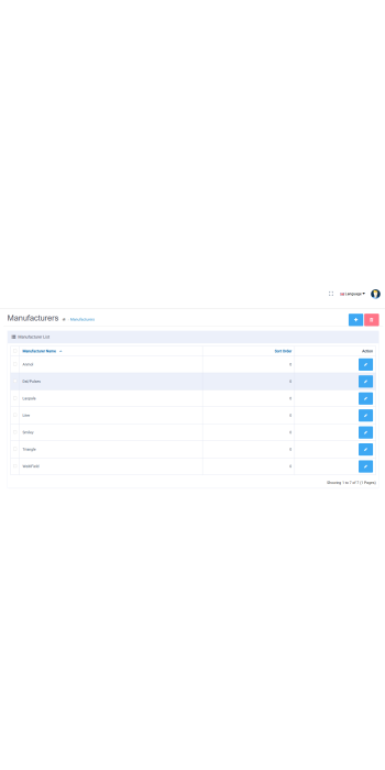 How to Add Manufacturers?