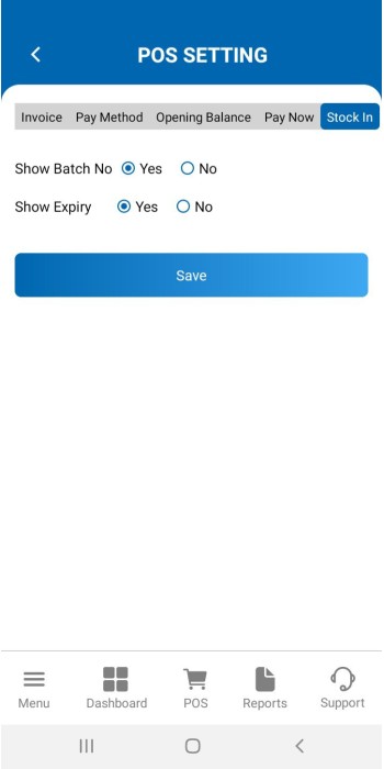 How to Enable expiry and batch number during stock-in? How to Enable expiry and batch number during stock-in?